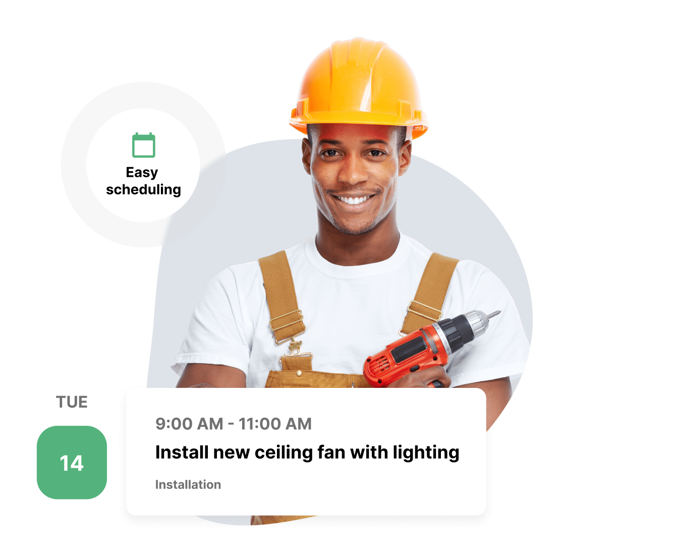 Electrical contractor field service software