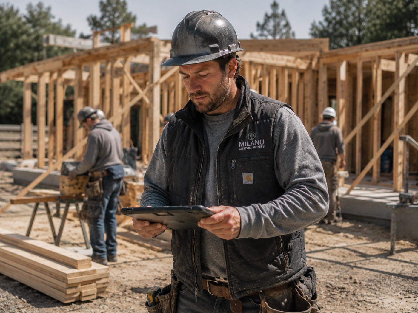 General Contractor professional on the job